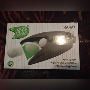 Auto Putt Return Golf Trainer